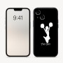 כיסוי בעיצוב אישי עם השם שלך לדגם - Apple iPhone 16 בעיצוב מעודדת