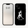 כיסוי בעיצוב אישי עם השם שלך לדגם - Apple iPhone 16 בעיצוב שחקן הוקי