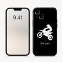 כיסוי בעיצוב אישי עם השם שלך לדגם - Apple iPhone 16 בעיצוב מוטוקרוס