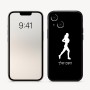 כיסוי בעיצוב אישי עם השם שלך לדגם - Apple iPhone 16 בעיצוב רץ רץ אישה