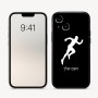 כיסוי בעיצוב אישי עם השם שלך לדגם - Apple iPhone 16 בעיצוב רץ