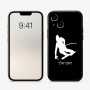 כיסוי בעיצוב אישי עם השם שלך לדגם - Apple iPhone 16 בעיצוב סקי