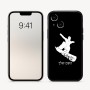 כיסוי בעיצוב אישי עם השם שלך לדגם - Apple iPhone 16 בעיצוב סנובורדיסט