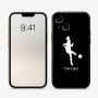 כיסוי בעיצוב אישי עם השם שלך לדגם - Apple iPhone 16 בעיצוב שחקנית כדורגל - אישה
