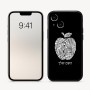 כיסוי בעיצוב אישי עם השם שלך לדגם - Apple iPhone 16 בעיצוב הדפס תפוח