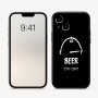 כיסוי בעיצוב אישי עם השם שלך לדגם - Apple iPhone 16 בעיצוב מיכל של בירה