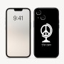 כיסוי בעיצוב אישי עם השם שלך לדגם - Apple iPhone 16 בעיצוב גלובוסי שלום
