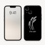 כיסוי בעיצוב אישי עם השם שלך לדגם - Apple iPhone 16 בעיצוב חיטה גלית זהב