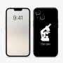 כיסוי בעיצוב אישי עם השם שלך לדגם - Apple iPhone 16 בעיצוב מיקרוסקופ