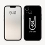 כיסוי בעיצוב אישי עם השם שלך לדגם - Apple iPhone 16 בעיצוב יד סלע