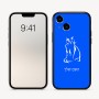 כיסוי בעיצוב אישי עם השם שלך לדגם - Apple iPhone 16 בעיצוב חתול