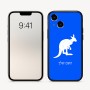 כיסוי בעיצוב אישי עם השם שלך לדגם - Apple iPhone 16 בעיצוב קנגורו