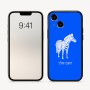 כיסוי בעיצוב אישי עם השם שלך לדגם - Apple iPhone 16 בעיצוב זברה
