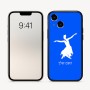 כיסוי בעיצוב אישי עם השם שלך לדגם - Apple iPhone 16 בעיצוב בלרינה
