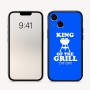 כיסוי בעיצוב אישי עם השם שלך לדגם - Apple iPhone 16 בעיצוב מלך הגריל