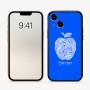 כיסוי בעיצוב אישי עם השם שלך לדגם - Apple iPhone 16 בעיצוב הדפס תפוח