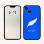 כיסוי בעיצוב אישי עם השם שלך לדגם - Apple iPhone 16 בעיצוב נוצת נוצה