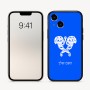 כיסוי בעיצוב אישי עם השם שלך לדגם - Apple iPhone 16 בעיצוב פרחי קרן