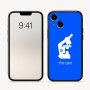 כיסוי בעיצוב אישי עם השם שלך לדגם - Apple iPhone 16 בעיצוב מיקרוסקופ