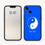 כיסוי בעיצוב אישי עם השם שלך לדגם - Apple iPhone 16 בעיצוב סמל יינג יאנג