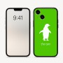 כיסוי בעיצוב אישי עם השם שלך לדגם - Apple iPhone 16 בעיצוב פינגווין