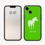 כיסוי בעיצוב אישי עם השם שלך לדגם - Apple iPhone 16 בעיצוב זברה