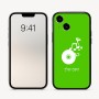 כיסוי בעיצוב אישי עם השם שלך לדגם - Apple iPhone 16 בעיצוב תקליטור - אזור מוזיקה