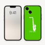 כיסוי בעיצוב אישי עם השם שלך לדגם - Apple iPhone 16 בעיצוב סקסופון