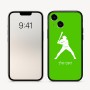 כיסוי בעיצוב אישי עם השם שלך לדגם - Apple iPhone 16 בעיצוב שחקן בייסבול