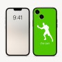 כיסוי בעיצוב אישי עם השם שלך לדגם - Apple iPhone 16 בעיצוב שחקן פינג פונג