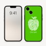 כיסוי בעיצוב אישי עם השם שלך לדגם - Apple iPhone 16 בעיצוב הדפס תפוח