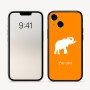 כיסוי בעיצוב אישי עם השם שלך לדגם - Apple iPhone 16 בעיצוב פיל