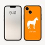 כיסוי בעיצוב אישי עם השם שלך לדגם - Apple iPhone 16 בעיצוב סוס