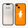 כיסוי בעיצוב אישי עם השם שלך לדגם - Apple iPhone 16 בעיצוב פינגווין