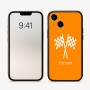 כיסוי בעיצוב אישי עם השם שלך לדגם - Apple iPhone 16 בעיצוב דגל המירוץ