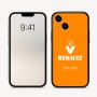 כיסוי בעיצוב אישי עם השם שלך לדגם - Apple iPhone 16 בעיצוב רנו