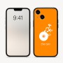 כיסוי בעיצוב אישי עם השם שלך לדגם - Apple iPhone 16 בעיצוב תקליטור - אזור מוזיקה