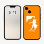 כיסוי בעיצוב אישי עם השם שלך לדגם - Apple iPhone 16 בעיצוב אישה רוקדת עם גבר