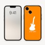 כיסוי בעיצוב אישי עם השם שלך לדגם - Apple iPhone 16 בעיצוב גיטרה