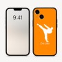 כיסוי בעיצוב אישי עם השם שלך לדגם - Apple iPhone 16 בעיצוב קרטה