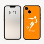 כיסוי בעיצוב אישי עם השם שלך לדגם - Apple iPhone 16 בעיצוב כדורגל אולימפי