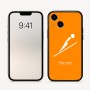 כיסוי בעיצוב אישי עם השם שלך לדגם - Apple iPhone 16 בעיצוב קפיצת סקי אולימפית