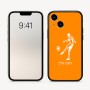 כיסוי בעיצוב אישי עם השם שלך לדגם - Apple iPhone 16 בעיצוב שחקן כדורגל