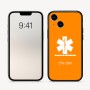 כיסוי בעיצוב אישי עם השם שלך לדגם - Apple iPhone 16 בעיצוב חובש