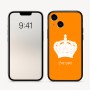 כיסוי בעיצוב אישי עם השם שלך לדגם - Apple iPhone 16 בעיצוב כתר מלכותי