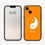 כיסוי בעיצוב אישי עם השם שלך לדגם - Apple iPhone 16 בעיצוב סמל יינג יאנג
