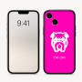 כיסוי בעיצוב אישי עם השם שלך לדגם - Apple iPhone 16 בעיצוב פרצוף בולדוג
