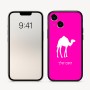 כיסוי בעיצוב אישי עם השם שלך לדגם - Apple iPhone 16 בעיצוב גמל