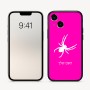 כיסוי בעיצוב אישי עם השם שלך לדגם - Apple iPhone 16 בעיצוב עכביש