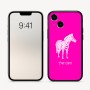 כיסוי בעיצוב אישי עם השם שלך לדגם - Apple iPhone 16 בעיצוב זברה